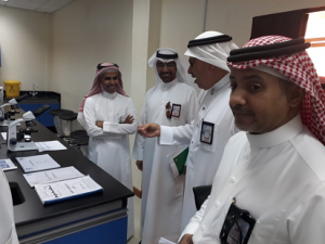 A Delegation from the Presidency of Meteorology and Environment Visits the College of Public Health and Health Informatics